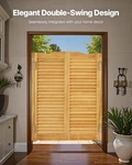 Double Saloon DOORS;36"W X 42"H Arched Top Interior Swinging Cafe Doors;premium. Fixed Price $143.58.
