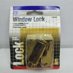 Wright Products Window Lock With Key Brass Plated Finish #V100BR. Fixed Price $10.75.