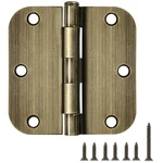 Decorative Antique Brass Round Corner Door Hinges - 18 Count. Fixed Price $56.64.