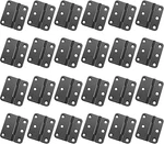 24PCS 1-1/2 Inch Length Black Metal Butt Hinges, Flat Small Door Asymmetri. Fixed Price $13.34.
