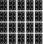 20 Pack Black Door Hinges 3 Inch, Stainless Steel Folding Interior. Fixed Price $30.22.