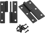 Uxcell Pcs Lift Off Hinge, 2.5" Detachable Hinges Left Handed Slip Jo. Fixed Price $10.87.