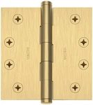 Baldwin 1040.I 4"W Plain Bearing Square Corner Mortise Door Hinge - Brass. Fixed Price $52.80.