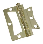 National Hardware N244-780 Brass-plated Steel Surface Mount Door Hinge 3 In.. Fixed Price $9.78.