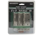 Stuff 3'X3" Butt Hinge Removable Pin 86030DCX3. Fixed Price $14.99.