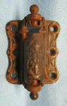 Antique Sargent Mfg Cast Iron Screen Door Spring Loaded Hinge. Fixed Price $19.99.