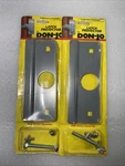 2-DON LP-307-SL Don-jo Latch Protector For Aluminum Door In. Silver. Fixed Price $15.19.