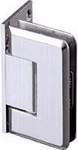 Pinnacle 044 Series Chrome Wall Mount Offset Back Plate Hinge. Fixed Price $85.99.