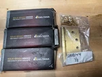 7 Qty - Deltana DSB44 4" X Square Hinges Solid Brass US4 Finish Lot. Fixed Price $99.99.