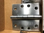 3 Pc Butt Hinge Satin Chrome Holes X Bommer 5000-400N-652 US26D Full Mortise. Fixed Price $10.99.