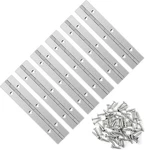 Pcs Inch Stainless Steel Piano Hinge Heavy Duty With 36 Screws. Fixed Price $21.97.
