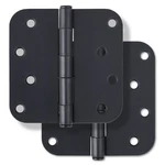 Miseno MDH4002 X Plain Bearing 5/8" Radius Corner Door Hinge - Black. Fixed Price $23.55.