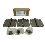 Signature Hardware 3-1/2" Rounded Steel Door Hinge Plain Bearing 3-PACK. Fixed Price $12.15.