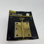 Classic Stanley Solid Brass 3" Door Hinges 80-0090 With Screws New Package. Fixed Price $9.99.