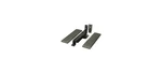 Spring Hinge, Double Action W/ Solid Brass Cover Plates Antique Nickel. Fixed Price $144.08.