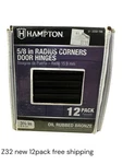 Hampton 01-3550-198 Oil Rubbed Bronze 6-HOLES Residential Door Hinge 3-1/2 In.. Fixed Price $31.00.