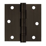 Solid Brass Door Hinge 3.5X3.5 Square Corner Nrp Non Removable Pin Security Ball. Fixed Price $19.26.