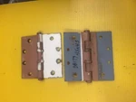 Lot (2) Stanley Real Heavy Duty 4.5"X4.5" Door Hinges #BB179 Used -A10. Fixed Price $18.95.