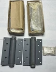 Spartan 6" Spring Hinges New. Fixed Price $50.00.