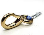National Hardware Boat Snap With Fixed Eye Brass Plated 3/4" 3-13/16". Fixed Price $17.95.