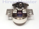 Grass 850 / 830-37 Nickel Hinge And Mounting Plate Complete. Fixed Price $19.79.