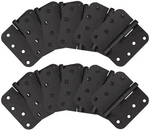 Design House 189969 4" X Plain Bearing 5/8" Radius Corner - Black. Fixed Price $36.20.