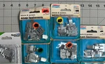 Nos 6-PACK Lot 4/PC National Hardware N192-179 Spring Snap Screen Door Fasteners. Fixed Price $26.06.